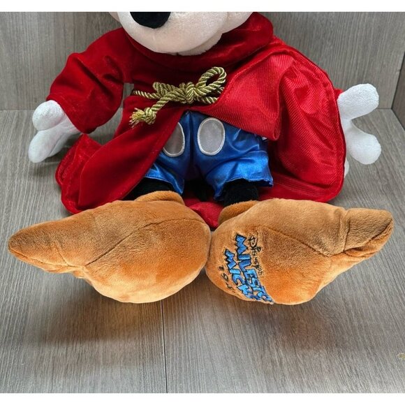 Disney Milestone Sorcerer Mickey Mouse Plush Fantasia Ltd Edition Stuffed Toy - Picture 5 of 10